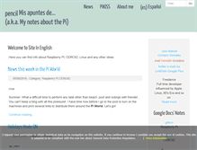 Tablet Screenshot of misapuntesde.com